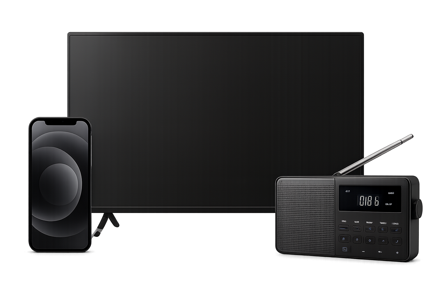 Combo Rádio e TV Completa